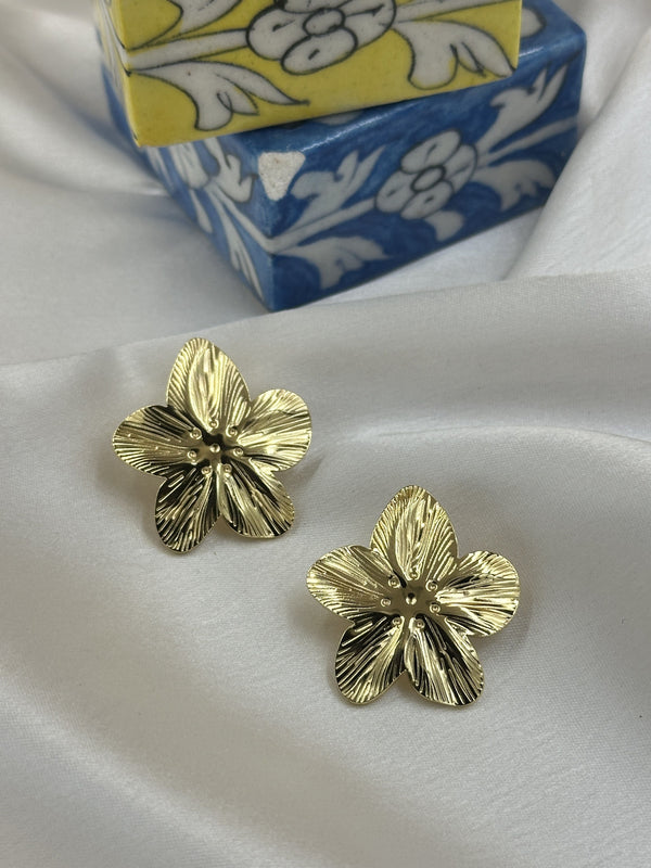 Flowral aura earrings