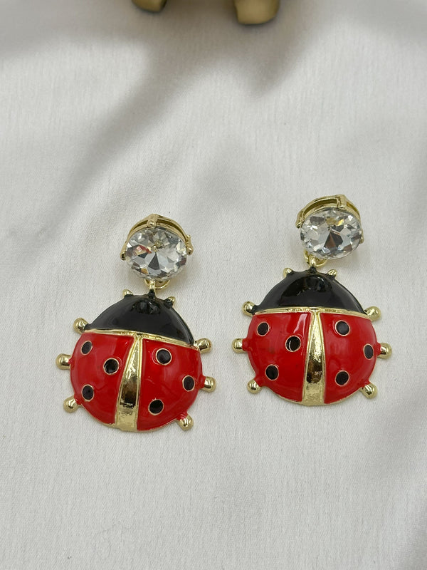 Beetle bug earrings