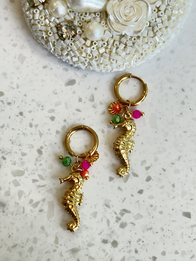 Cute star fish studs