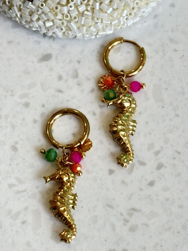 Cute star fish studs