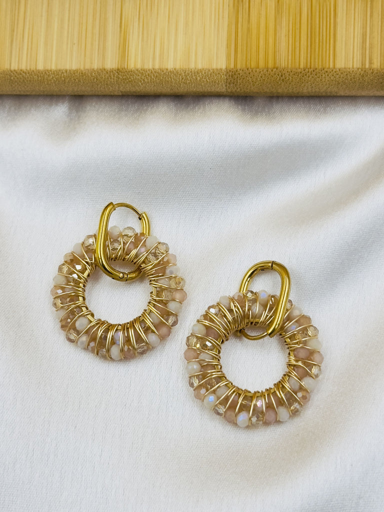Colorful enamel studs