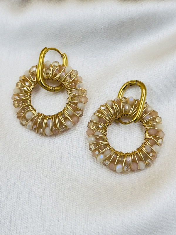 Colorful enamel studs