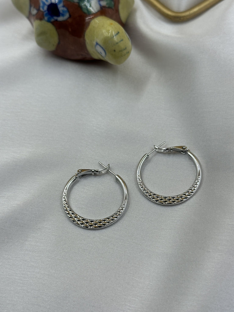 Silver loops