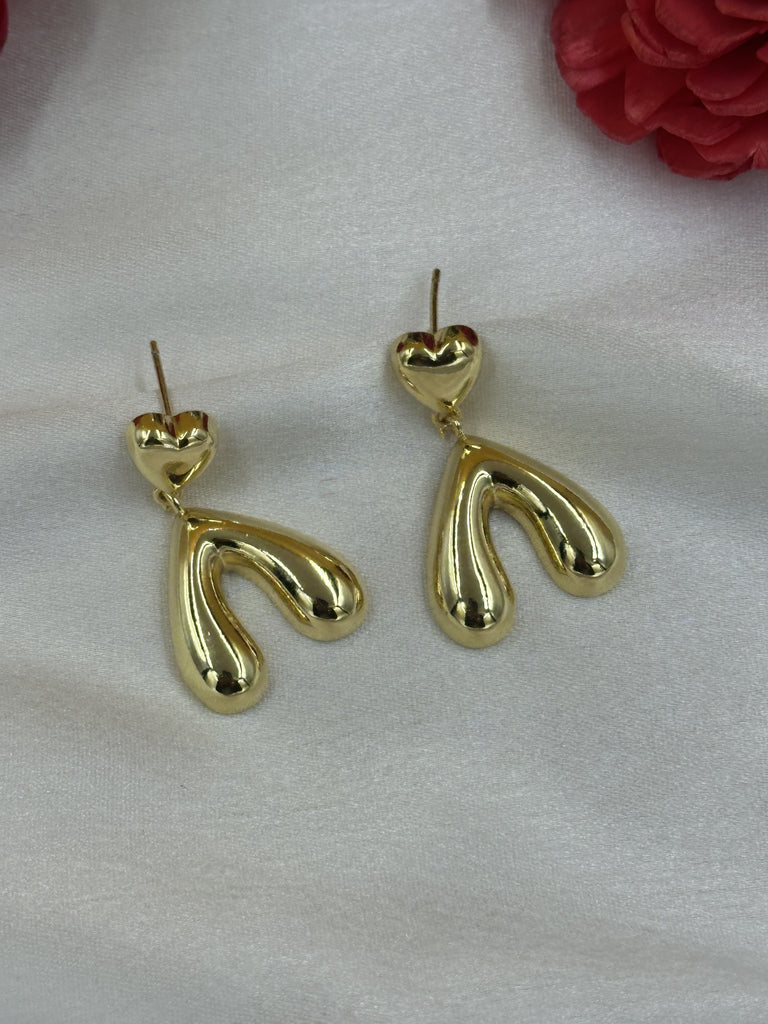 Attractively turned earring