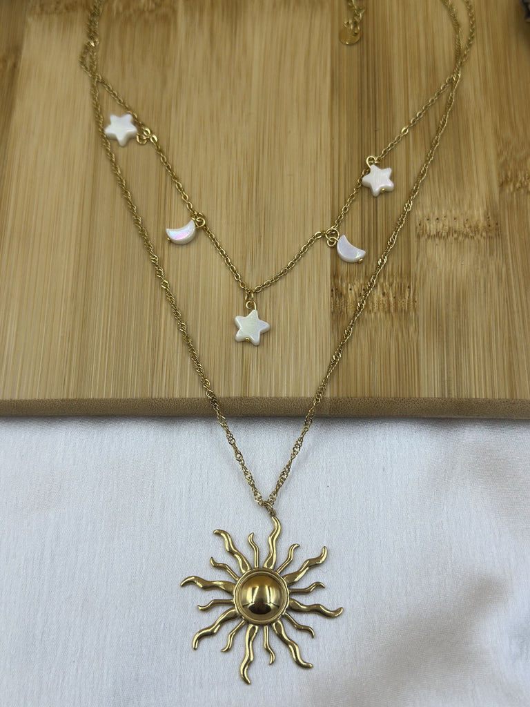 Sun and moon dual chain