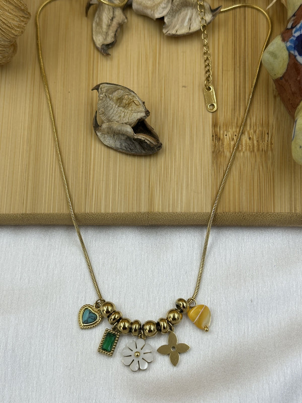 Charming charms neckline