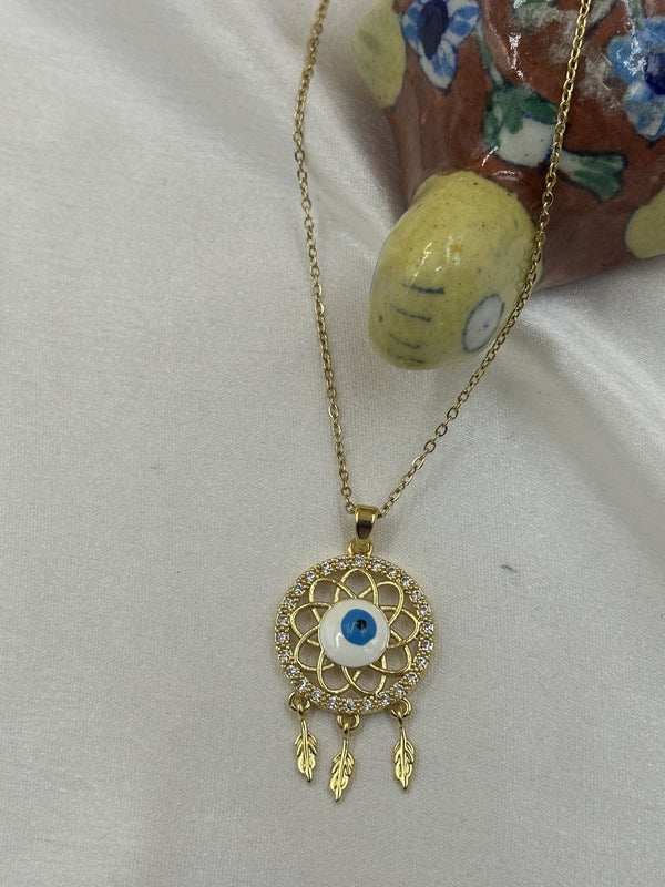 Evileye dreamcatcher chain