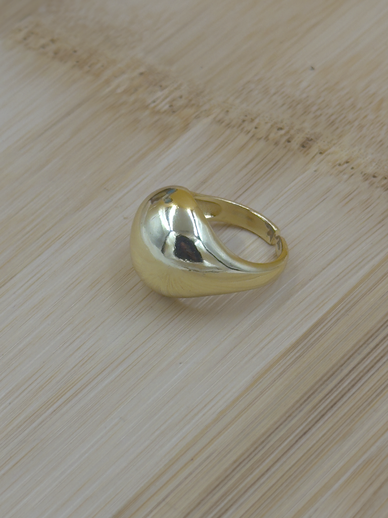 Chunky round plain ring