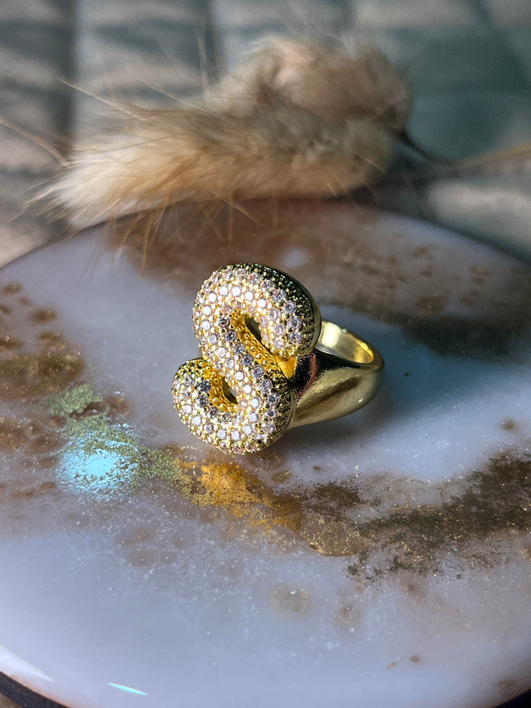 S alphabet ring