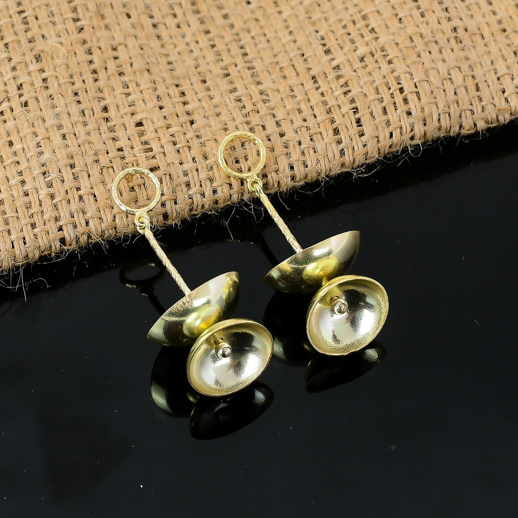 Boho Christmas Bell Earrings